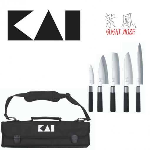 Profesionálna sada japonských nožov KAI DM-0781 JP 67